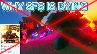 WHY SORCERER FIGHTING SIMULATOR IS DYING ROBLOX SORCERER FIGHTING SIMULATOR [upl. by Malissa733]