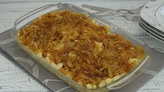 Peynirli Spätzle Tarifi Käsespätzle Rezept [upl. by Aikit]