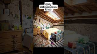 Cozy Attic Bedroom ideas house atticbedroom bedroom [upl. by Sullivan654]