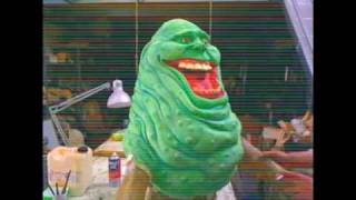 Slimer sculpture for Ghostbusters Italia [upl. by Vorfeld325]