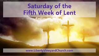 Multimedia Lent Devotional  Saturday of the Fifth Week of Lent  Ezekiel 372128 [upl. by Ahsinauj682]