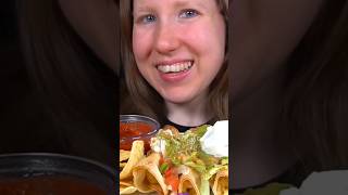 ASMR CHICKEN TAQUITOS MUKBANG shorts [upl. by Apollus]