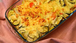 Ich habe noch nie so leckeren Kohlrabi gegessen Kohlrabi Auflauf mit Kartoffeln und Zucchini Rezept [upl. by Agni]