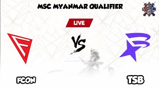 MSC MM Qualifier Upper Bracket Matches Falcon Esports vs Team Starboyz [upl. by Macegan]