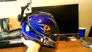 GoPro Hero 2 Helmet Mount [upl. by Gaulin150]