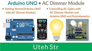 Arduino  AC Dimmer Module  AC Light Dimmer Module  AC Dimmer with Arduino  RobotDyn AC Dimmer [upl. by Cherilyn]