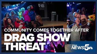 After Steamboat Springs man threatened to “shoot up” drag show community rallies in support [upl. by Nairadas]