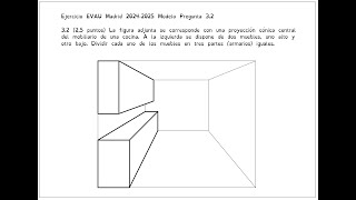 Ejercicio EVAU Madrid 2024 2025 Modelo Pregunta 3 2 Sistema Cónico Bachillerato Corregido [upl. by Ladnar]