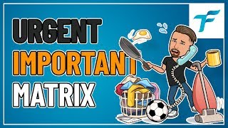 HOW TO PRIORITIZE WITH THE URGENT IMPORTANT MATRIX [upl. by Annora]