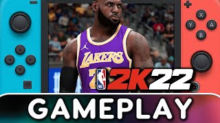 NBA 2K22  Nintendo Switch Gameplay [upl. by Bergstein248]