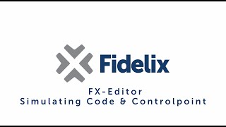 14 FXEditor Simulating Code And Controlpoint [upl. by Assenej277]