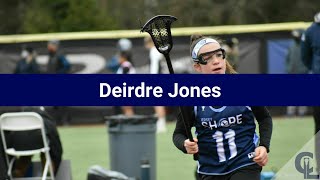 Deirdre Jones Lacrosse Highlights  NJ 2023  Att Mid [upl. by Dnumde]