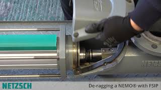 NETZSCH Pumps UK Deragging a NEMO with FSIP  short [upl. by Heloise]