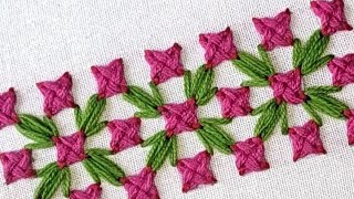 Beautiful Embroidery Designs 🌷 hand embroidery design [upl. by Sedgewake182]