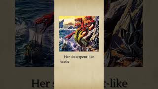 Creatures of Lore Scylla and Charybdis scylla charybdis greekmythology oddysey oddyseus [upl. by Anestassia341]