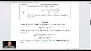 Limites y ContinuidadCalculo DiferencialUnidad 2 [upl. by Annohs434]