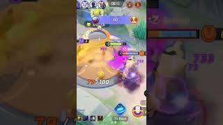 EASY 1V3 WITH DARKRAI AND KILL DELPHOXMRMIME AND SLOWBRO pokemonunite pokemon darkrai 1v3 [upl. by Ynnus]