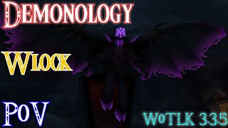 Demonology Warlock in Icecrown Citadel 25 Heroic [upl. by Idonah]