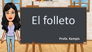 El folleto [upl. by Atipul451]