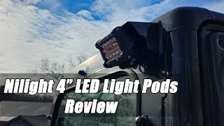 Nilight 4Inch LED Pod Lights Review [upl. by Selina7]