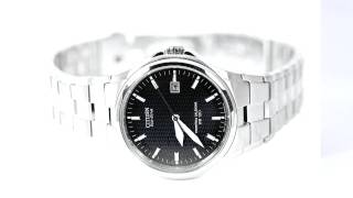 Citizen Watch Citizen BL123052L Mens Perceptual Calendar Sleek EcoDrive Watch  Video [upl. by Gant]