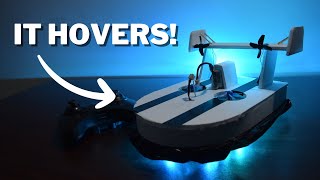 Make Your Own RC Hovercraft Full Build Video [upl. by Ayotnahs712]