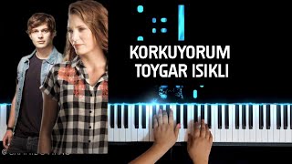 Korkuyorum Toygar Işikli Relaxing Piano FREE SHEET Medcezir Serenay Reuploaded [upl. by Haase]