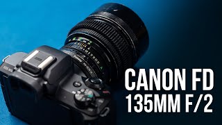 Canon FD 135mm f2  Two Lenses In One [upl. by Ettenwad]