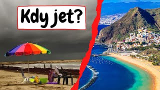 Kdy jet na Kanárské ostrovy Počasí nejen na Tenerife – Kdy sem letět na dovolenou🌞 [upl. by Annoyik173]