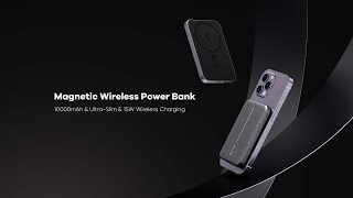 ZLOS TT10 10000mAh Magnetic Wireless Power Bank [upl. by Nahtam959]