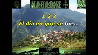 PROMETISTE VOLVER  CORAZON SERRANO KARAOKE COVER [upl. by Arriat]