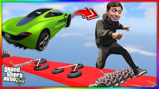 Super Cars VS Runners in GTA 5 [upl. by Ilanos]