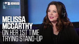 Melissa McCarthy on the 1st Time She Tried StandUp Comedy 2016 [upl. by Idarb]