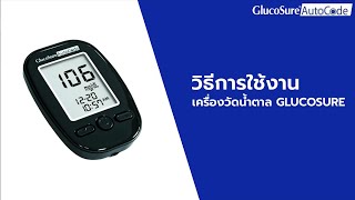 MANUAL Glucosure Autocode วิธีการใช้งานเครื่องวัดน้ำตาล [upl. by Dearr]