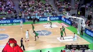 Luka Has No Help In Slovenia Slovenia vs Brail Olympic Warm Up reaction [upl. by Harriott]