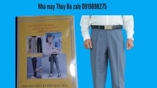 Bài 41 thiết kế quần trung niên 1 ly [upl. by Cardew]