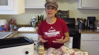 How To Make a HUGE Batch of Bone Broth [upl. by Adnamal]