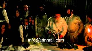 Toldos Aharon Rebbe Making Havdalah In Tzefas Iyar 5772 [upl. by Alroy]