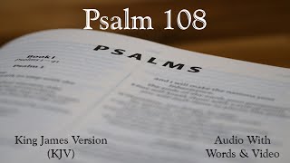 Psalm 108  King James Version KJV Audio Bible [upl. by Petronille]