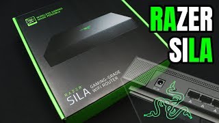 UNBOXING  RAZER SILA GAMING ROUTER [upl. by Vocaay]