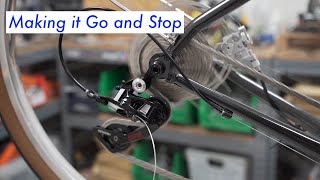 Making It Go and Stop  Lets Build a Rando Bike  Part 4 [upl. by Vilberg]