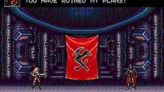 Contra Hard Corps  Bad Ending censored in PAL Probotector [upl. by Fariss]