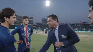 Waqar younas meets ubaid shah Hunain shah and Naseem shah ubaidshah hasnain naseemsha [upl. by Leivad]