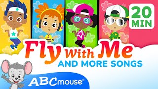 Fly With Me 🐦 🐝 🐧 amp More Songs for Kids  20 Minute Music Video Compilation  ABCmouse [upl. by Mccurdy931]