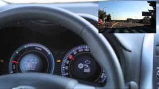 Auris Hybrid eco driving tips 40L100km [upl. by Oates]