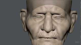 Zbrush sculpting  Old Lady [upl. by Ramah]