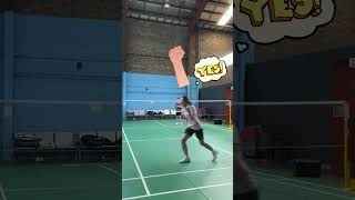 羽毛球反手後場過渡球🏸 Badminton backcourt backhand pull shots transitional shots [upl. by Pollock90]