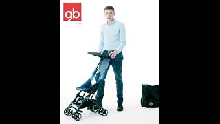 GB Pockit Air All Terrain Ultra Compact Lightweight Travel Stroller [upl. by Varion]