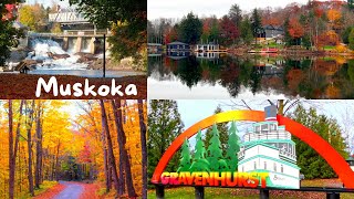 Places can be covered in one day  Gravenhurst Muskoka  Canada Travel Vlog [upl. by Ahsehat]