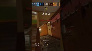 Sidearms are underrated r6 rainbowsixsiege r6clips r6siege [upl. by Lulita]